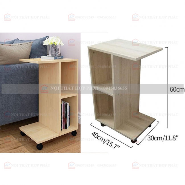 Tủ Sách - Kệ Sách - Kệ Trang Trí Gỗ KTTG005